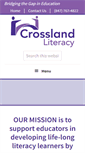 Mobile Screenshot of crosslandliteracy.com